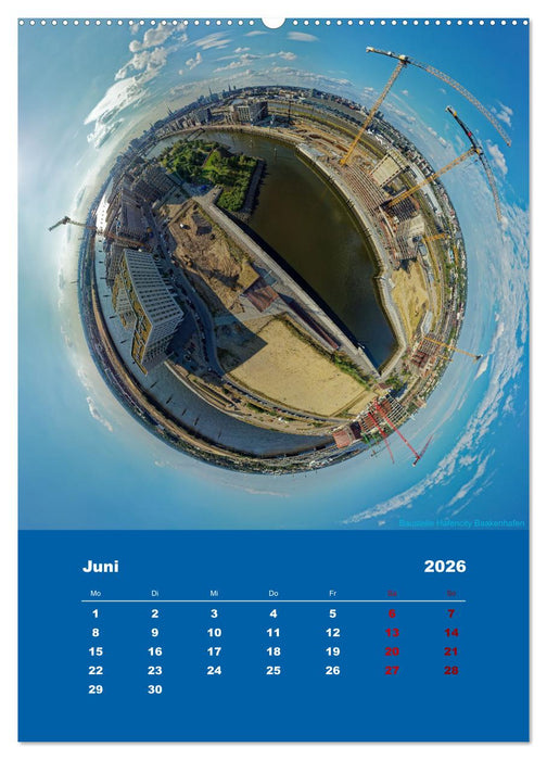 Planet Hafencity - Universum Hamburg (CALVENDO Premium Wandkalender 2026)