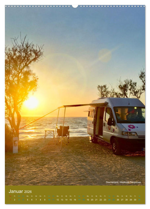 Camper Traum (CALVENDO Premium Wandkalender 2026)