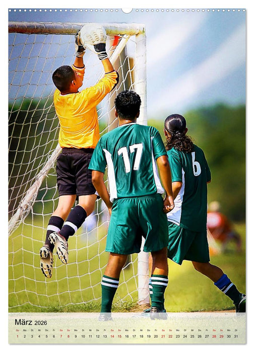 Fußballfieber extrem (CALVENDO Wandkalender 2026)