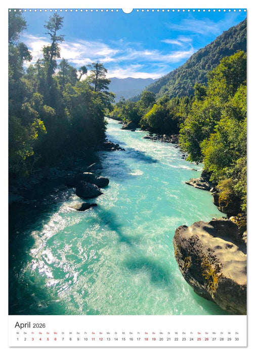 Chile - Ein Land mit unglaublicher Vielfalt. (CALVENDO Premium Wandkalender 2026)