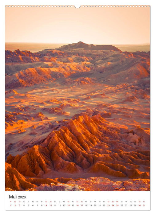 Chile - Ein Land mit unglaublicher Vielfalt. (CALVENDO Premium Wandkalender 2026)