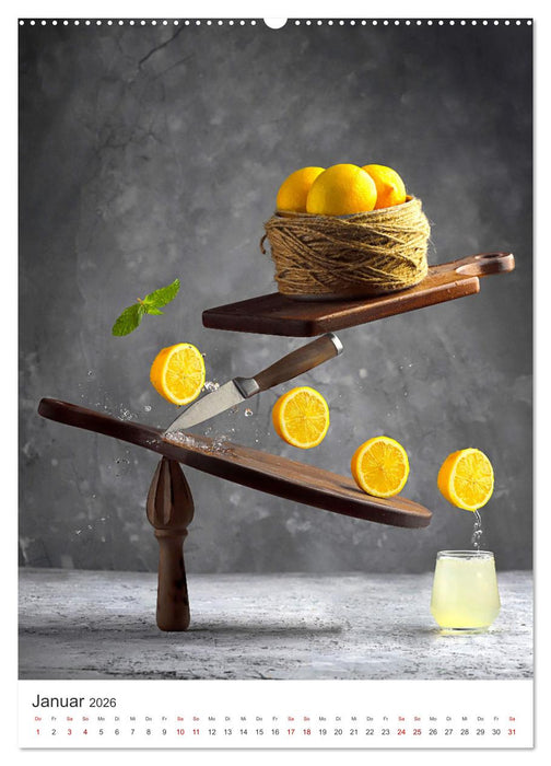 Kreative Drinks - erfrischend, schokoladig und fruchtig. (CALVENDO Premium Wandkalender 2026)