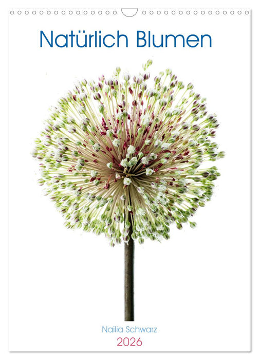 Natürlich Blumen. (CALVENDO Wandkalender 2026)