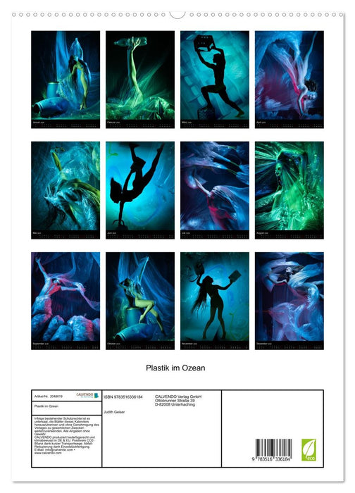 Plastik im Ozean (CALVENDO Premium Wandkalender 2026)