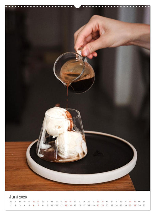 Leckeres Eis - Dieser Art lässt Herzen schmelzen. (CALVENDO Wandkalender 2026)