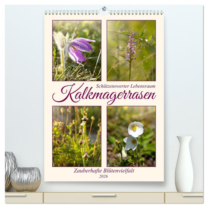 Kalkmagerrasen (CALVENDO Premium Wandkalender 2026)