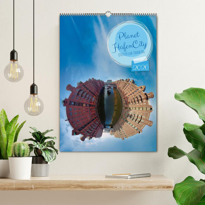 Planet Hafencity - Universum Hamburg (CALVENDO Wandkalender 2026)