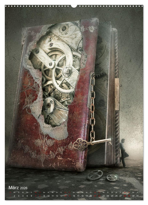 Hinter dem Horizont im Reich der Fantasie (CALVENDO Wandkalender 2026)