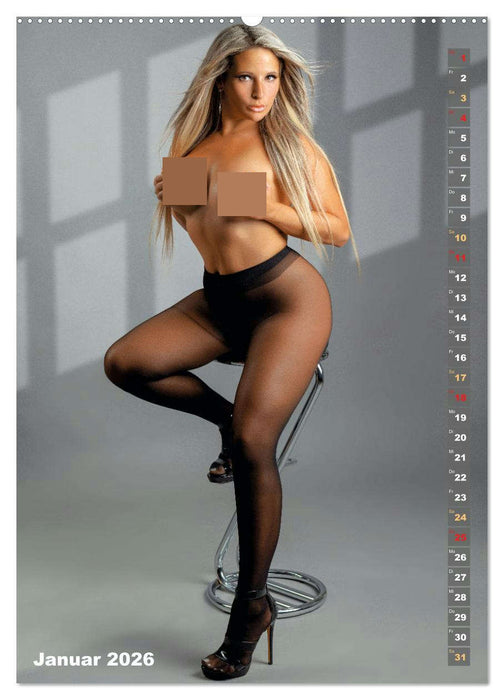 Nadya, natürlich blond! (CALVENDO Wandkalender 2026)