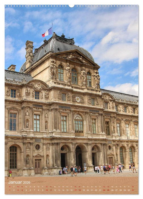 Pariser Ansichten (CALVENDO Premium Wandkalender 2026)
