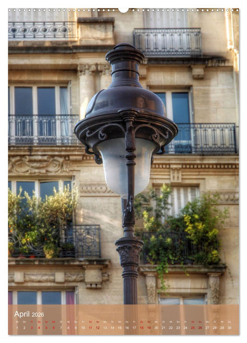 Pariser Ansichten (CALVENDO Premium Wandkalender 2026)