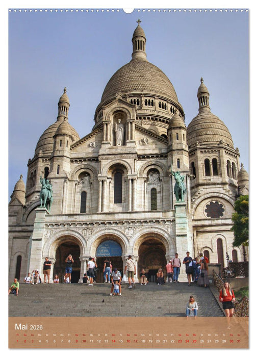 Pariser Ansichten (CALVENDO Premium Wandkalender 2026)