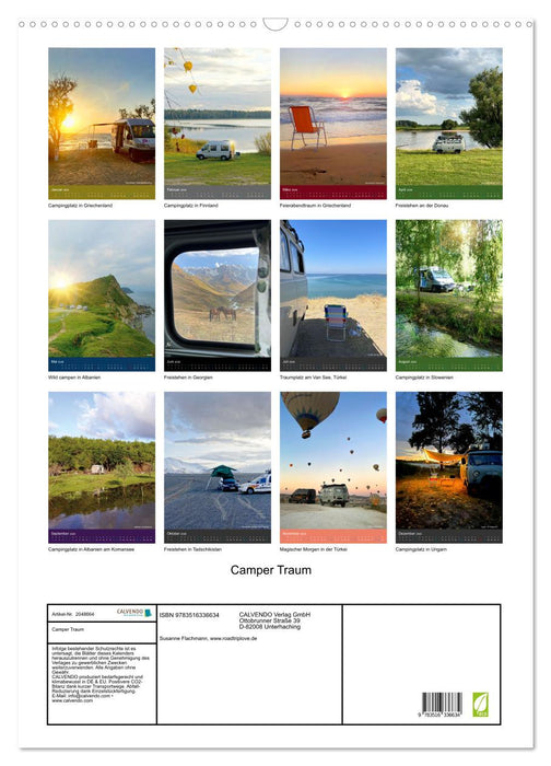 Camper Traum (CALVENDO Wandkalender 2026)