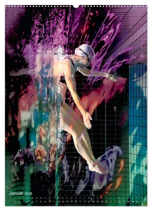 SWIMPOPLOVE (CALVENDO Wandkalender 2026)