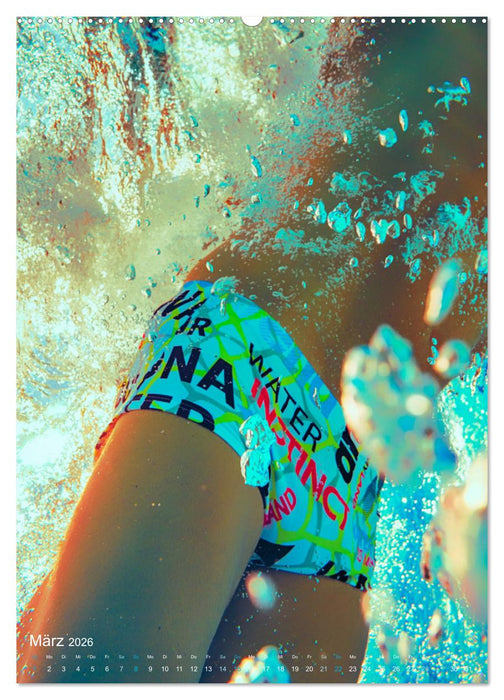 SWIMPOPLOVE (CALVENDO Wandkalender 2026)