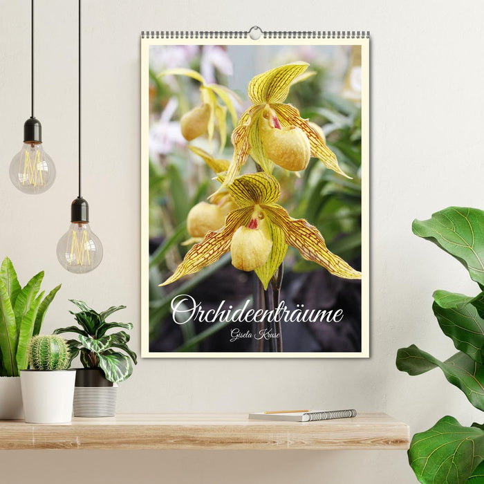 Orchideenträume (CALVENDO Wandkalender 2026)