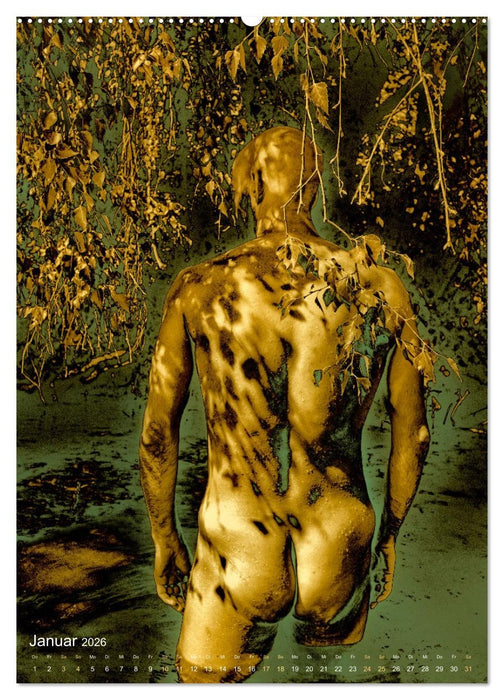 DUNKELGOLD AM SEE (CALVENDO Wandkalender 2026)