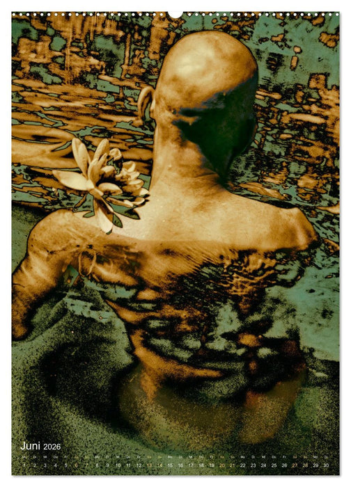 DUNKELGOLD AM SEE (CALVENDO Wandkalender 2026)