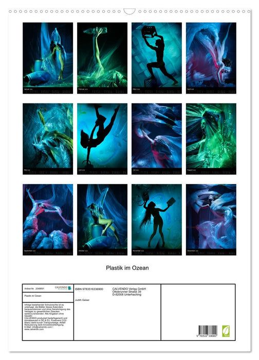 Plastik im Ozean (CALVENDO Wandkalender 2026)
