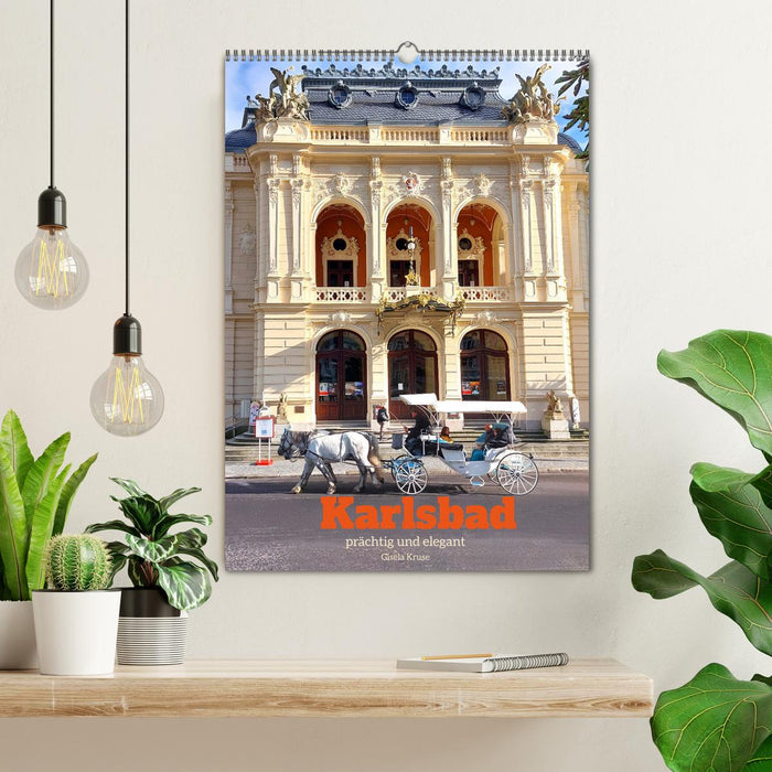 Karlsbad - prächtig und elegant (CALVENDO Wandkalender 2026)