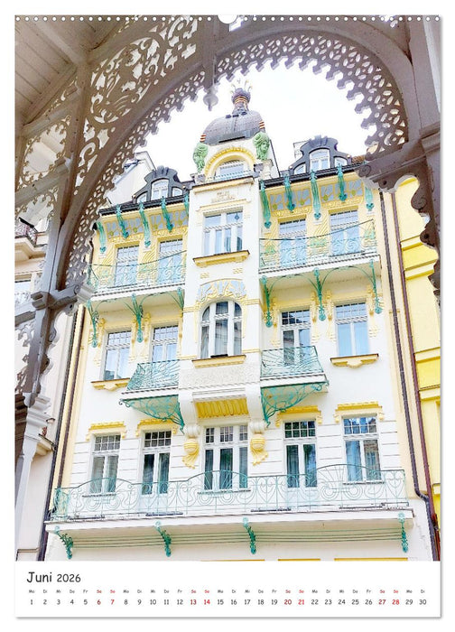 Karlsbad - prächtig und elegant (CALVENDO Wandkalender 2026)