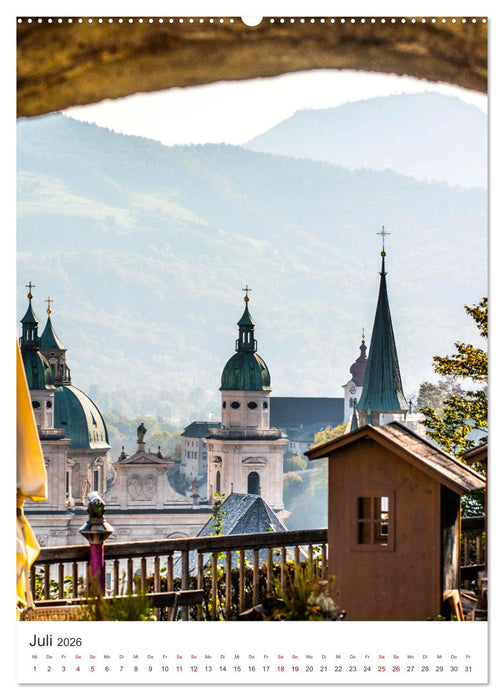 Hinreißendes Salzburg (CALVENDO Premium Wandkalender 2026)