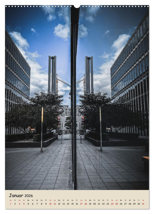 Hamburg Spiegelungen 2026 (CALVENDO Premium Wandkalender 2026)