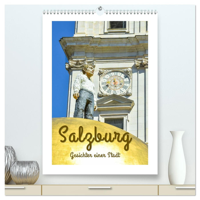 Salzburg - Gesichter einer Stadt (CALVENDO Premium Wandkalender 2026)