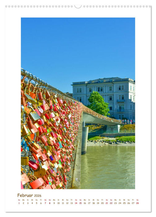 Salzburg - Gesichter einer Stadt (CALVENDO Premium Wandkalender 2026)