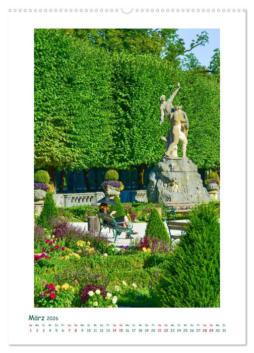 Salzburg - Gesichter einer Stadt (CALVENDO Premium Wandkalender 2026)