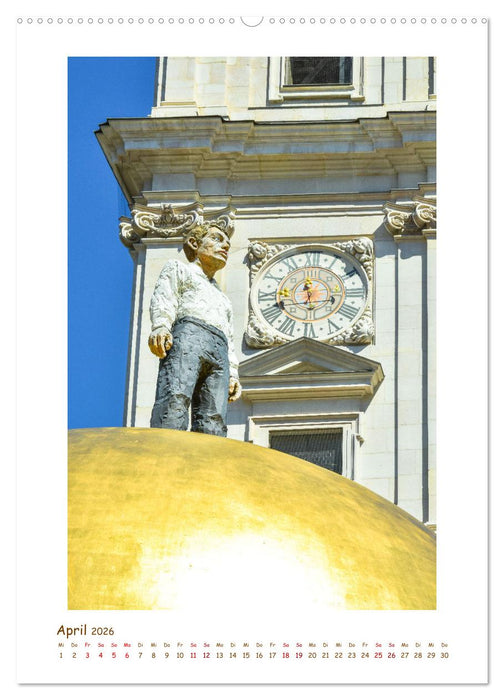 Salzburg - Gesichter einer Stadt (CALVENDO Premium Wandkalender 2026)