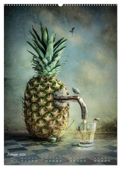 Kleine Auszeit im Reich der Fantasie (CALVENDO Wandkalender 2026)