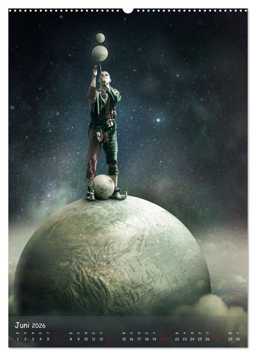 Kleine Auszeit im Reich der Fantasie (CALVENDO Wandkalender 2026)