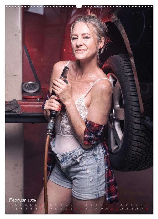 Werkstatt-Ladys (CALVENDO Premium Wandkalender 2026)