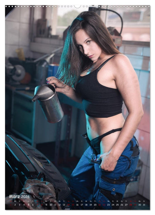 Werkstatt-Ladys (CALVENDO Premium Wandkalender 2026)