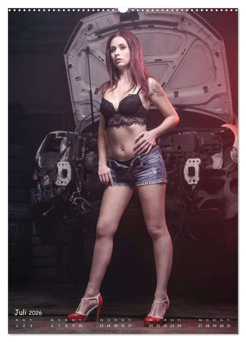 Werkstatt-Ladys (CALVENDO Premium Wandkalender 2026)