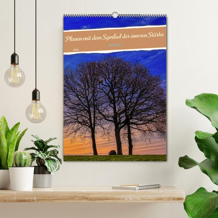 Planen mit dem Symbol der inneren Stärke (CALVENDO Wandkalender 2026)