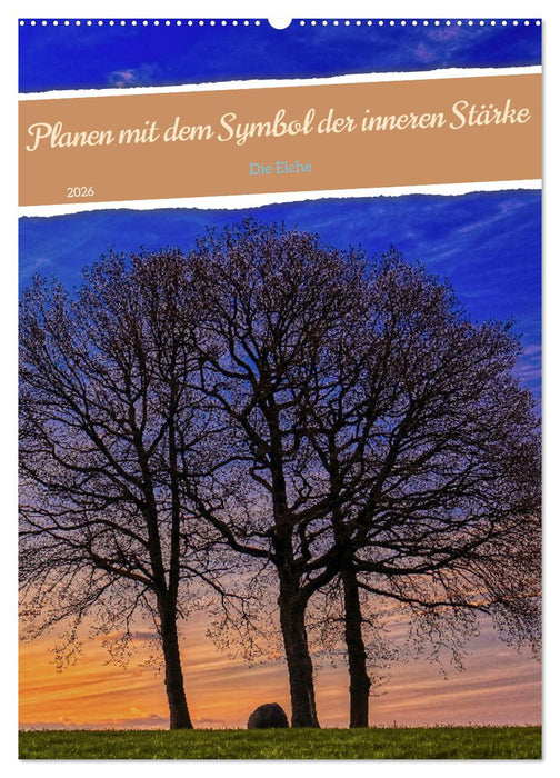 Planen mit dem Symbol der inneren Stärke (CALVENDO Wandkalender 2026)