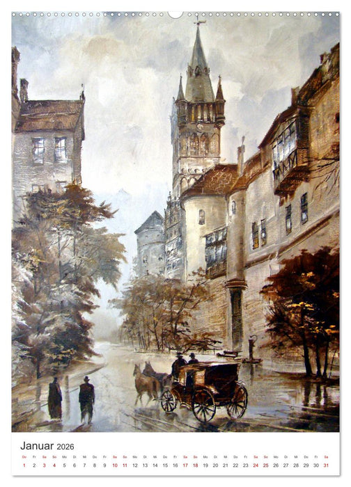 Kant-Stadt Königsberg - Kaliningrader Kontraste (CALVENDO Premium Wandkalender 2026)