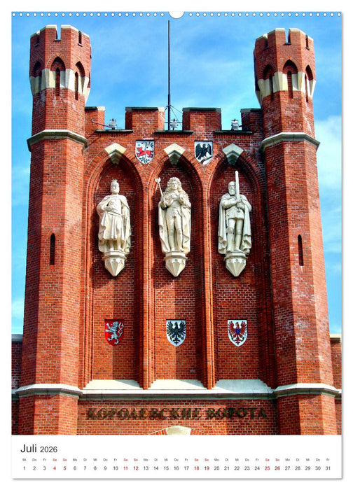 Kant-Stadt Königsberg - Kaliningrader Kontraste (CALVENDO Premium Wandkalender 2026)