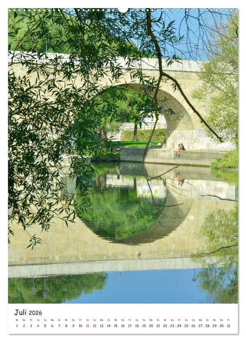 Regensburg Gärten und Stadtparks (CALVENDO Premium Wandkalender 2026)