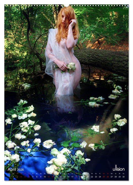 Akt im Wasser - sinnliche Nymphen (CALVENDO Premium Wandkalender 2026)