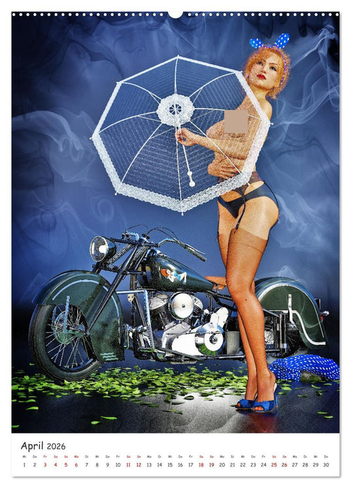 Sexy Frauen und heiße Öfen (CALVENDO Premium Wandkalender 2026)