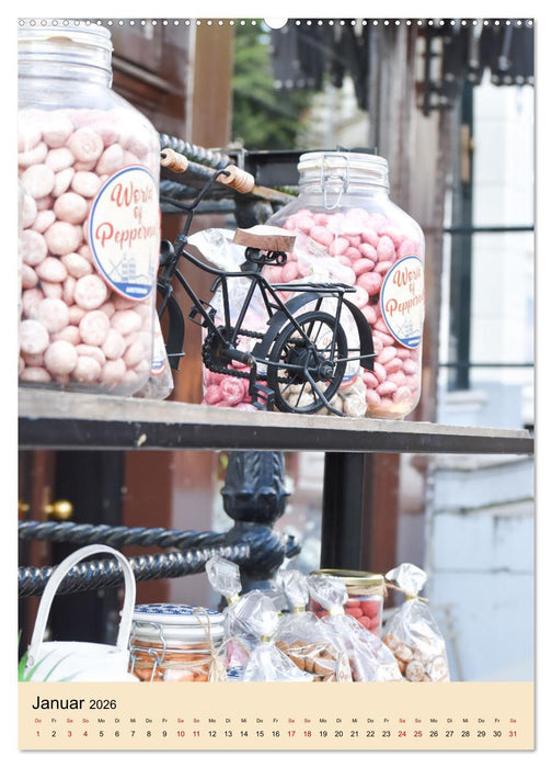 Amsterdam detailverliebt (CALVENDO Premium Wandkalender 2026)