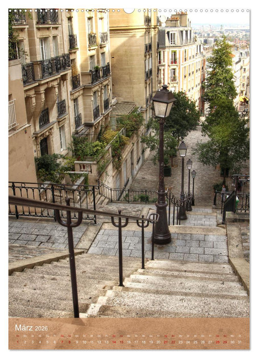 Pariser Ansichten (CALVENDO Wandkalender 2026)