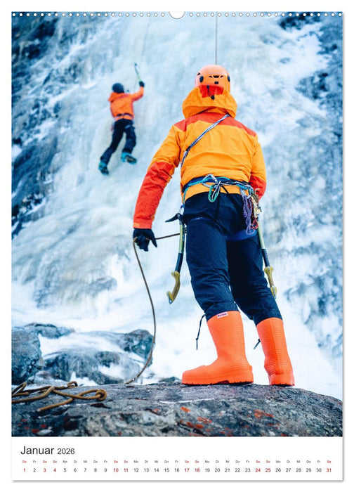 Klettern - Die Berge rufen. (CALVENDO Premium Wandkalender 2026)