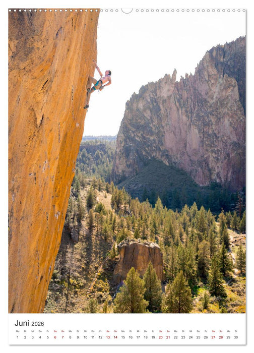 Klettern - Die Berge rufen. (CALVENDO Premium Wandkalender 2026)