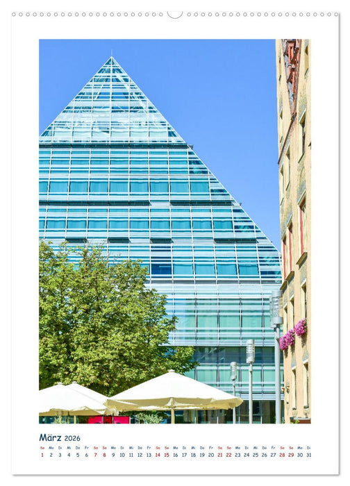 Ulm Fassaden der Stadt (CALVENDO Premium Wandkalender 2026)