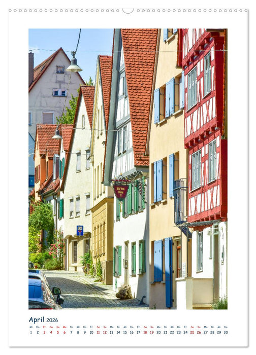 Ulm Fassaden der Stadt (CALVENDO Premium Wandkalender 2026)