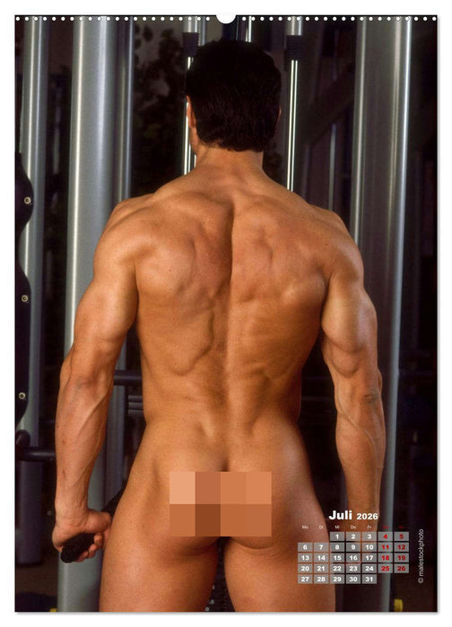 Nachts im Fitness (CALVENDO Premium Wandkalender 2026)